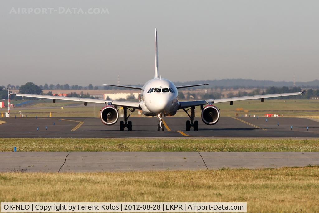 OK-NEO, 2008 Airbus A319-112 C/N 3452, Praha