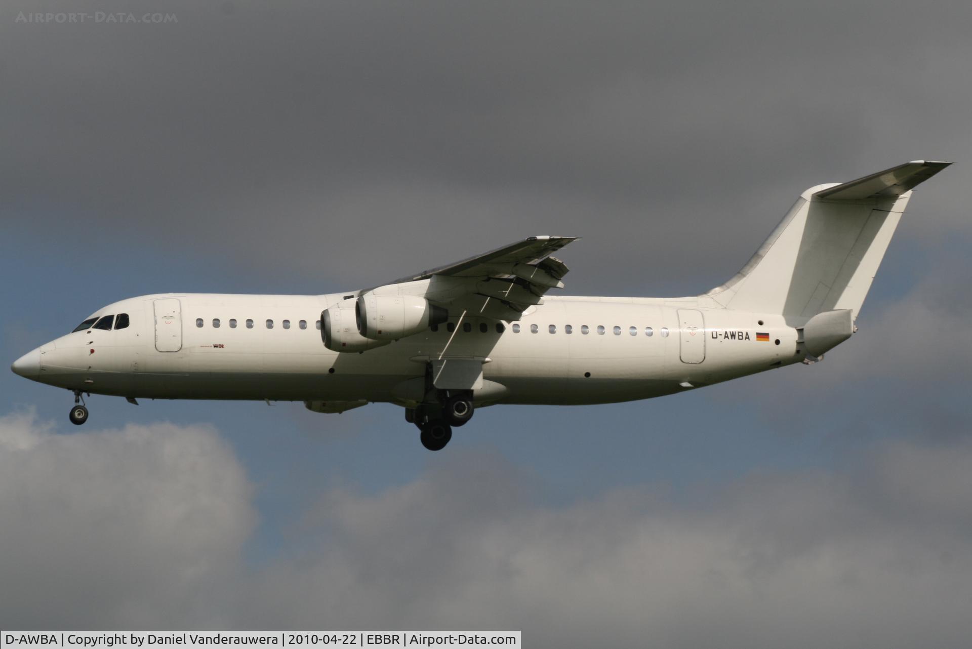 D-AWBA, 1989 British Aerospace BAe.146-300 C/N E3134, Flight LH4602