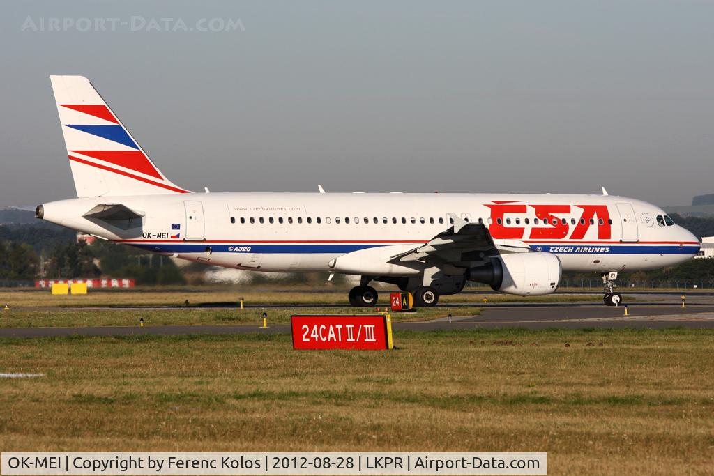 OK-MEI, 2007 Airbus A320-214 C/N 3060, Praha