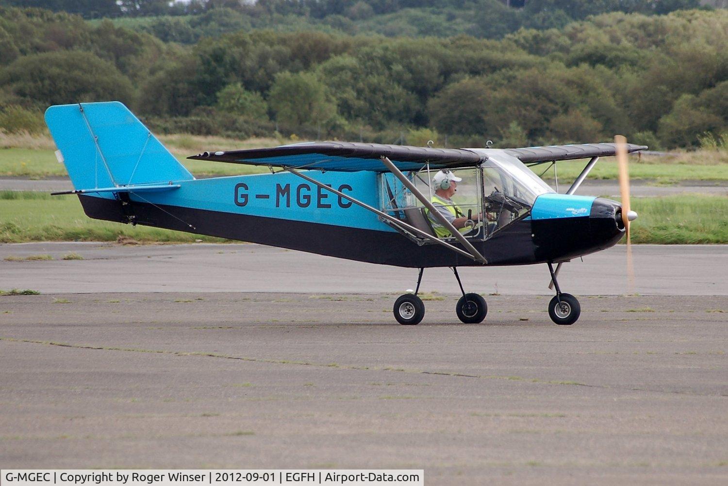 G-MGEC, 1997 Rans S-6ESD XL Coyote II C/N PFA 204-13209, Visiting Coyote II microlight.