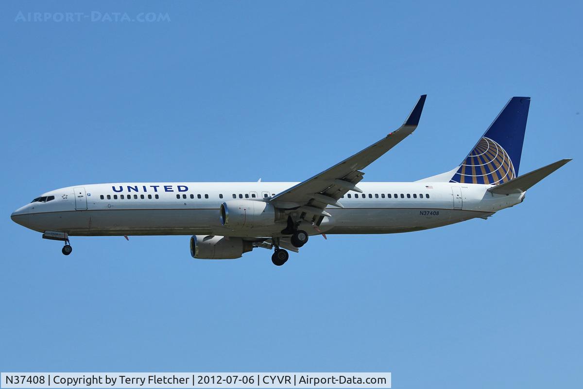 N37408, 2001 Boeing 737-924 C/N 30125, 2001 Boeing 737-924, c/n: 30125