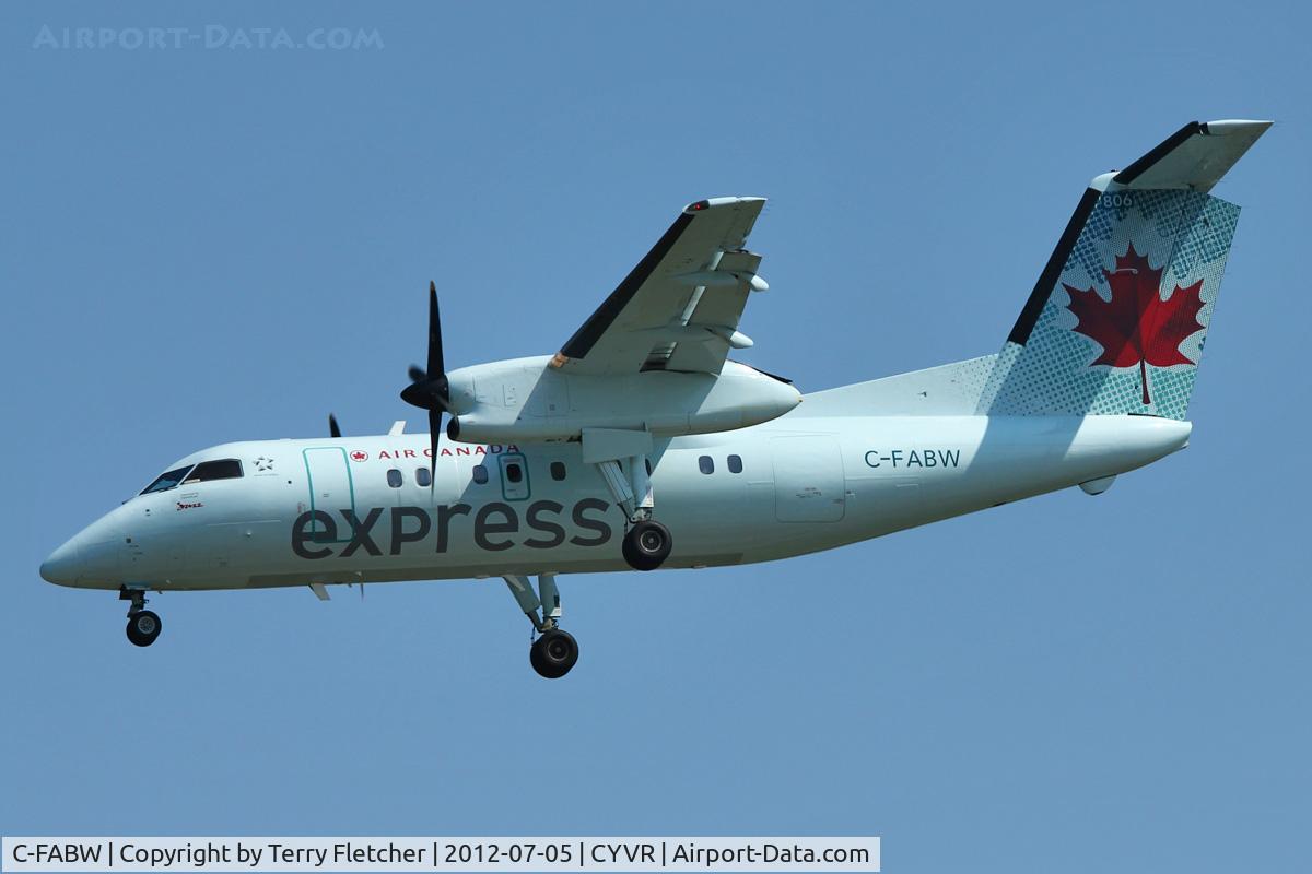 C-FABW, 1988 De Havilland Canada DHC-8-102 Dash 8 C/N 097, 1988 De Havilland Canada DHC-8-102, c/n: 097