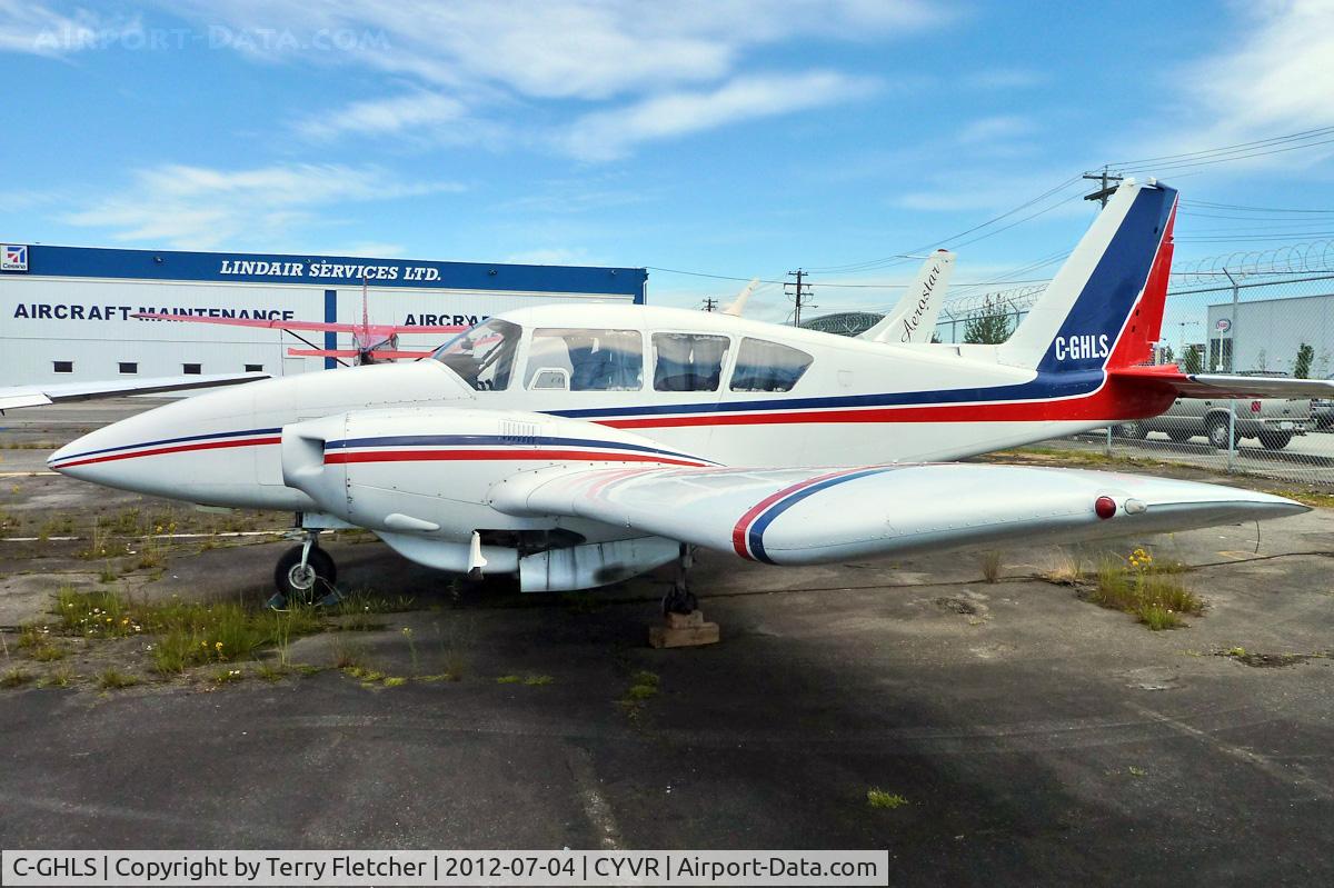 C-GHLS, 1974 Piper PA-23-250 C/N 277405461, 1974 Piper PA-23-250, c/n: 277405461