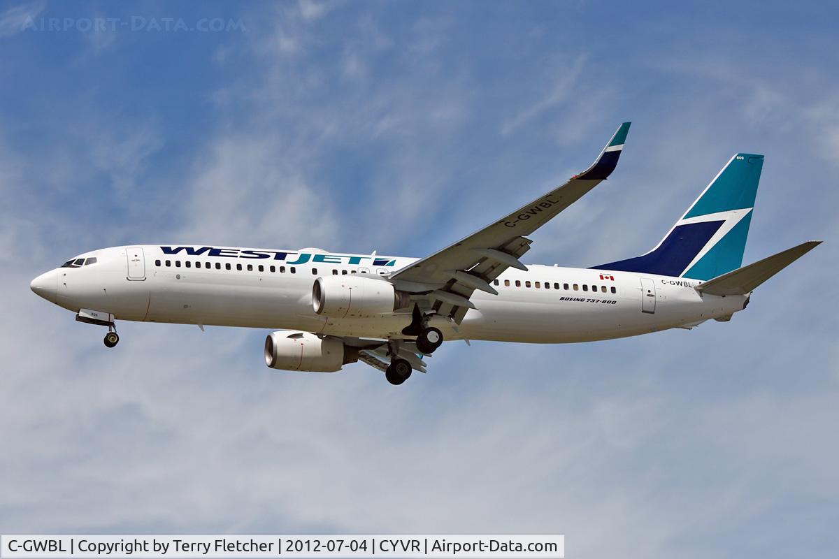 C-GWBL, 2005 Boeing 737-8CT C/N 34154, 2005 Boeing 737-8CT, c/n: 34154