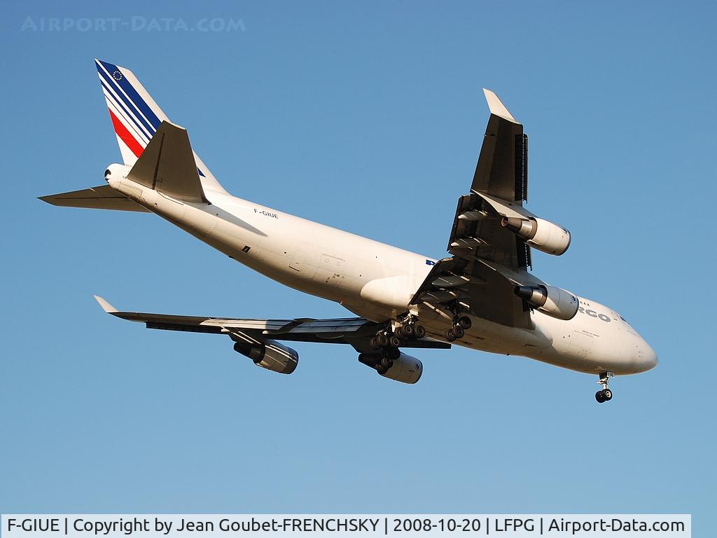 F-GIUE, 2005 Boeing 747-428F/ER/SCD C/N 33097, ex AFR [AF] Air France, now VQ-BGY ABW [RU] Air Bridge Cargo