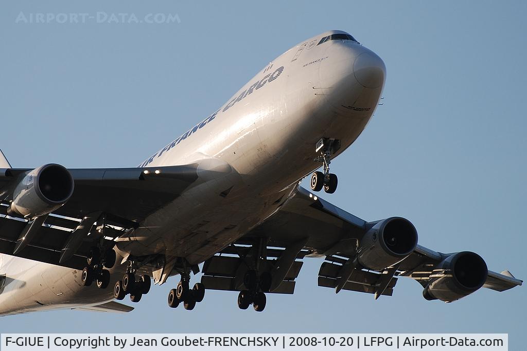F-GIUE, 2005 Boeing 747-428F/ER/SCD C/N 33097, ex AFR [AF] Air France, now VQ-BGY ABW [RU] Air Bridge Cargo