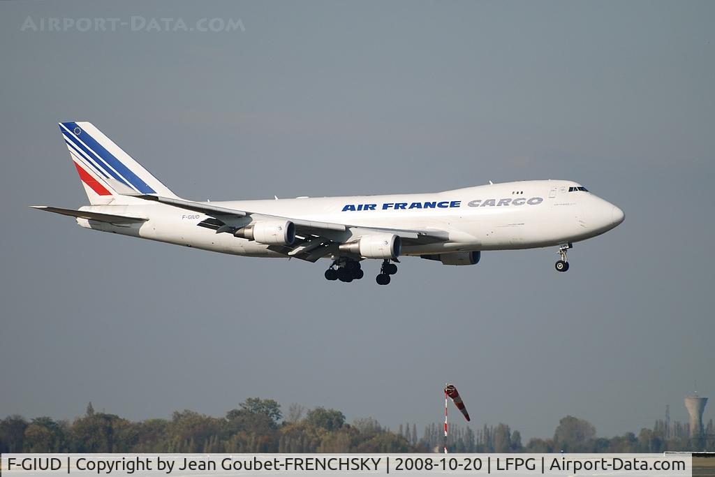 F-GIUD, 2004 Boeing 747-428F/ER/SCD C/N 32870, AFR [AF] Air France Cargo