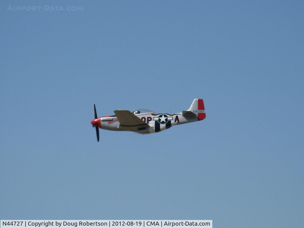 N44727, 1944 North American P-51D Mustang C/N 122-39198, 1944 North American/Aero Classics P-51D MUSTANG Man O' War, Packard Rolls V-1650-3 Merlin 1,695 Hp, overflight 26