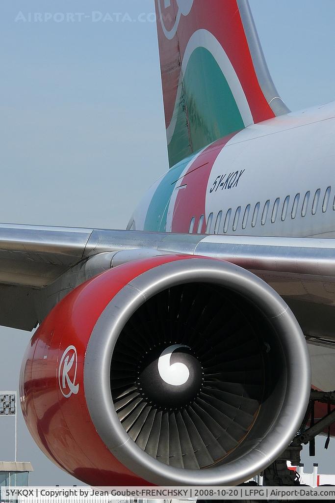 5Y-KQX, 2001 Boeing 767-36N/ER C/N 30854, KQA [KQ] Kenya Airways