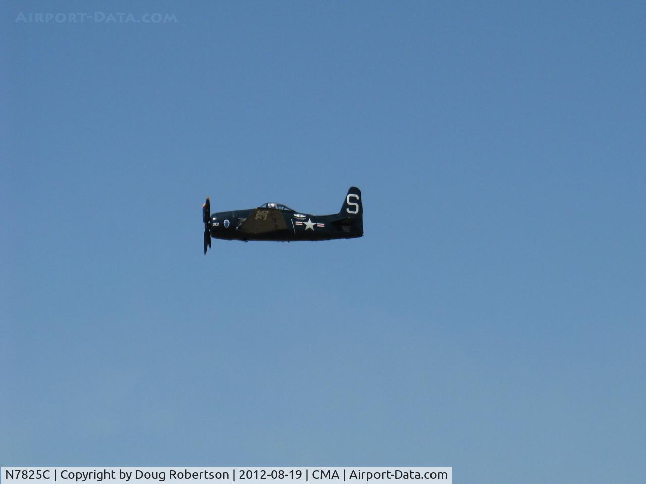 N7825C, 1948 Grumman F8F-2 (G58) Bearcat C/N D.1227, 1949 Grumman F8F-2 BEARCAT, P&W R-2800-34W 2,100 Hp, overflight 26