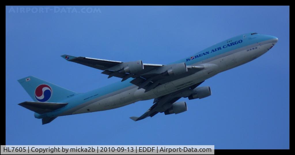HL7605, 2006 Boeing 747-4B5ERF C/N 35526, Take off