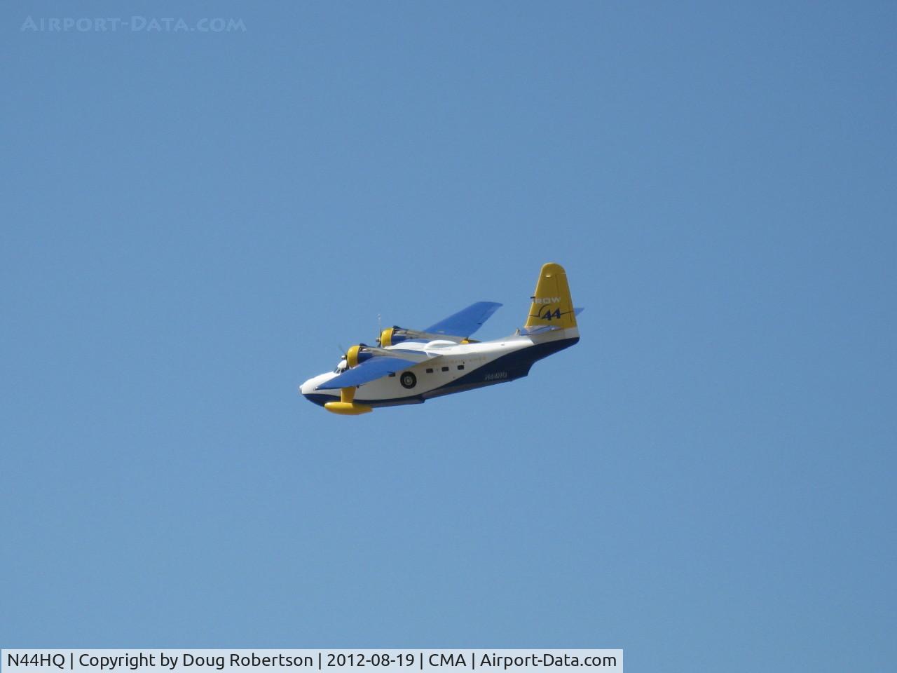 N44HQ, 1950 Grumman HU-16B Albatross C/N G-99, 1950 Grumman HU-16B ALBATROSS 'Row 44', two Wright R-1820-76A 1,425 Hp each, overflight 26