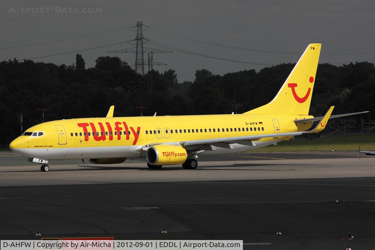 D-AHFW, 2001 Boeing 737-8K5 C/N 30882, Tuifly, Boeing 737-8K5 (WL), CN: 30882/0760