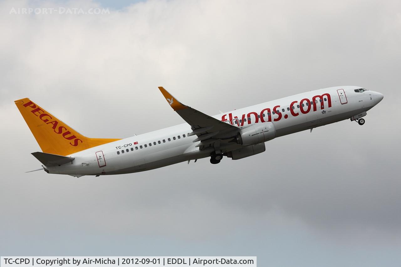 TC-CPD, 2012 Boeing 737-82R C/N 40726, Pegasus Airlines, Boeing 737-82R (WL), CN: 40726/4013