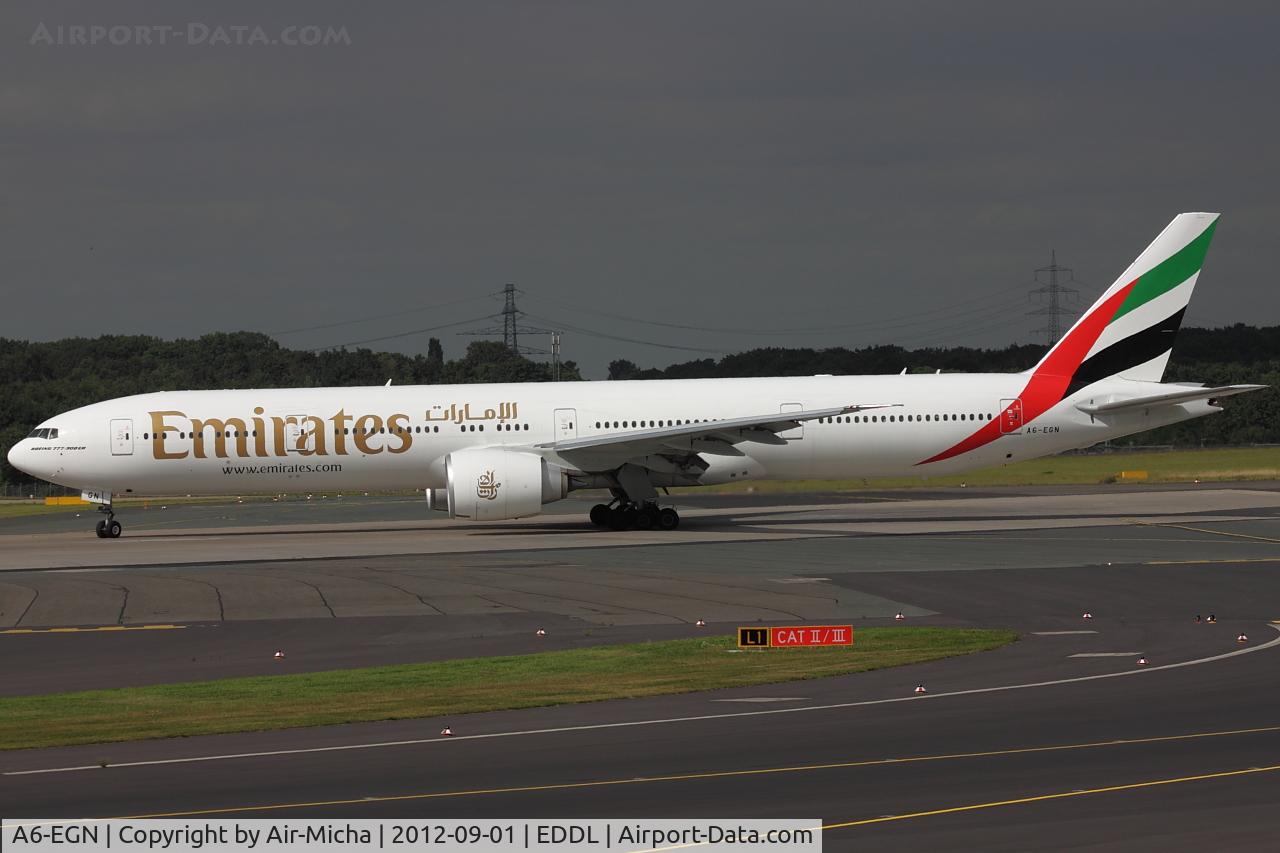 A6-EGN, 2012 Boeing 777-31H/ER C/N 41074, Emirates, Boeing 777-31HER, CN: 41074/0993