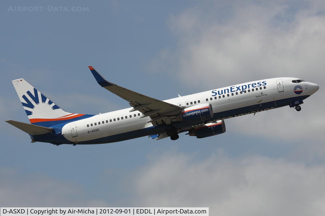 D-ASXD, 2004 Boeing 737-8AS C/N 33562, SunExpress Germany, Boeing 737-8AS (WL), CN: 33562/1466