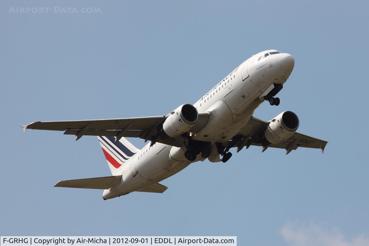 F-GRHG, 1999 Airbus A319-111 C/N 1036, Air France, Airbus A319-111, CN: 1036