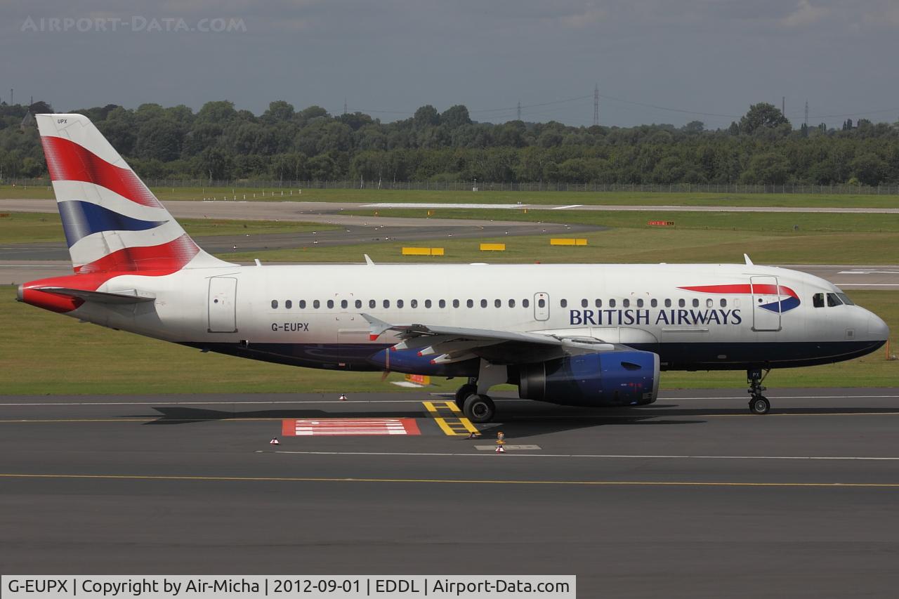 G-EUPX, 2001 Airbus A319-131 C/N 1445, British Airways, Airbus A319-131, CN: 1445