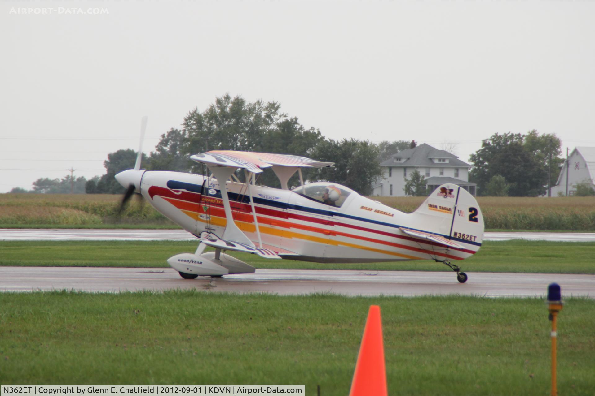 N362ET, 1982 Christen Eagle II C/N LYNN 0001, Quad Cities Air Show