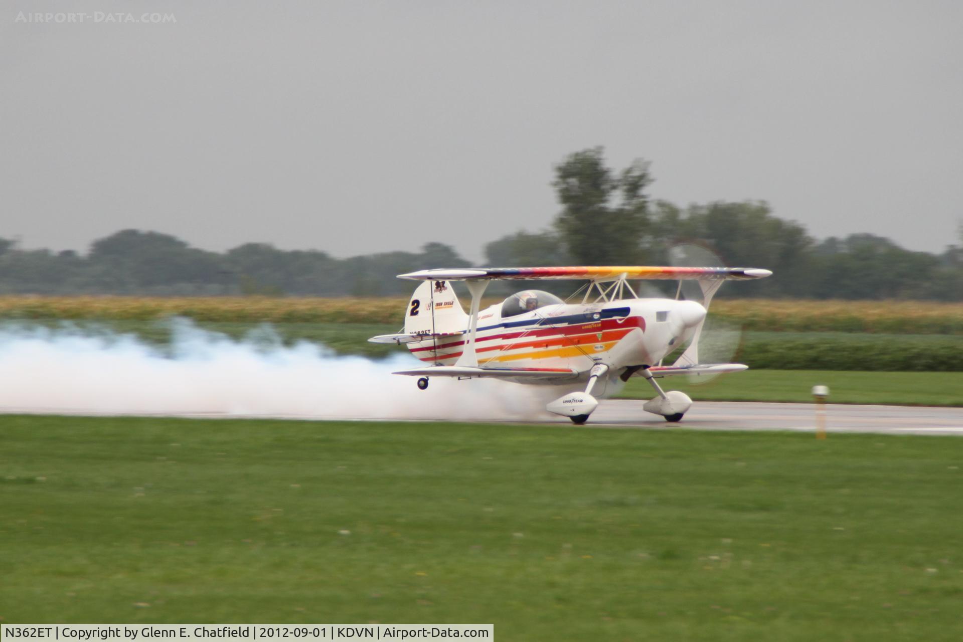 N362ET, 1982 Christen Eagle II C/N LYNN 0001, Quad Cities Air Show