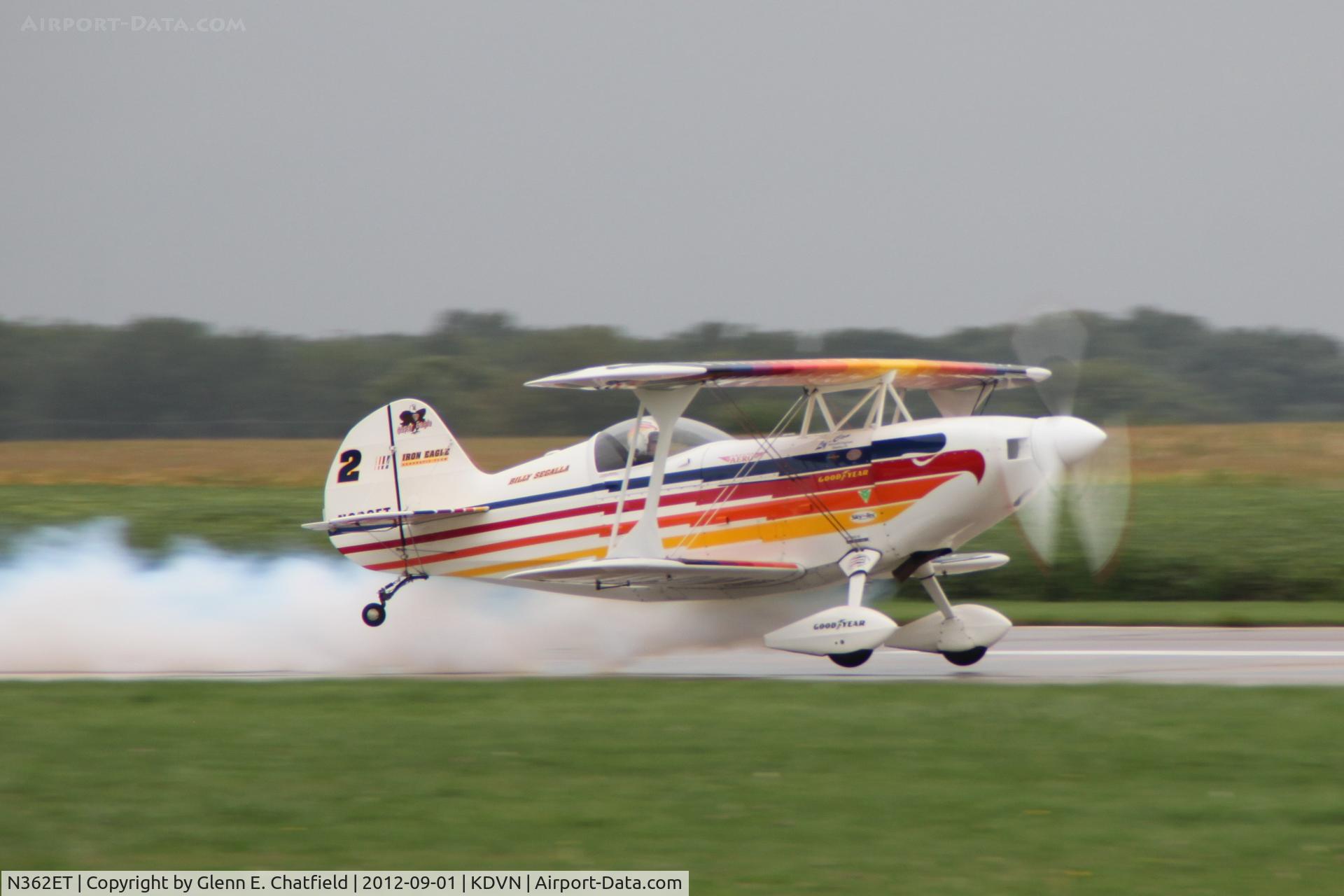 N362ET, 1982 Christen Eagle II C/N LYNN 0001, Quad Cities Air Show