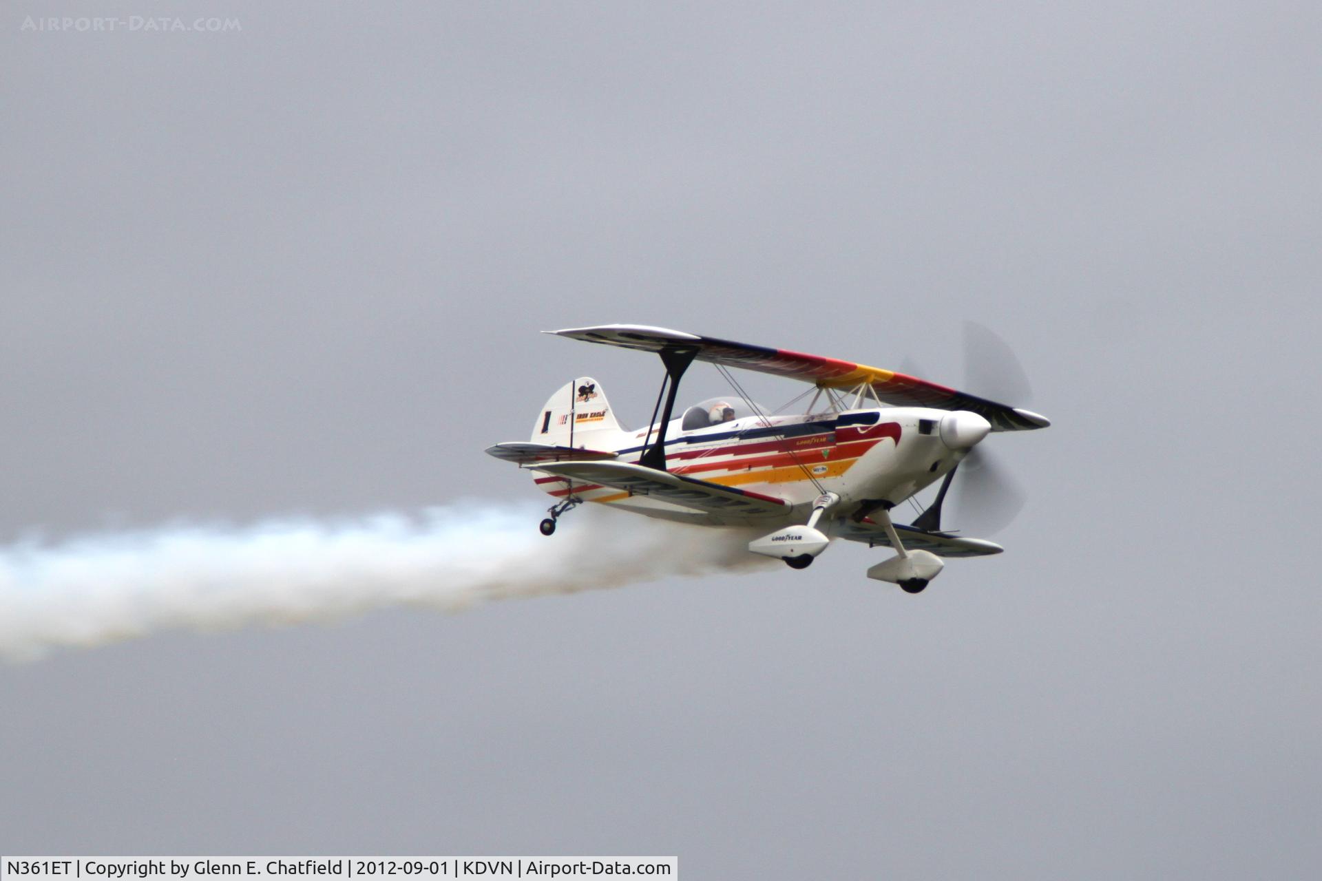 N361ET, 1995 Christen Eagle II C/N 437, Quad Cities Air Show
