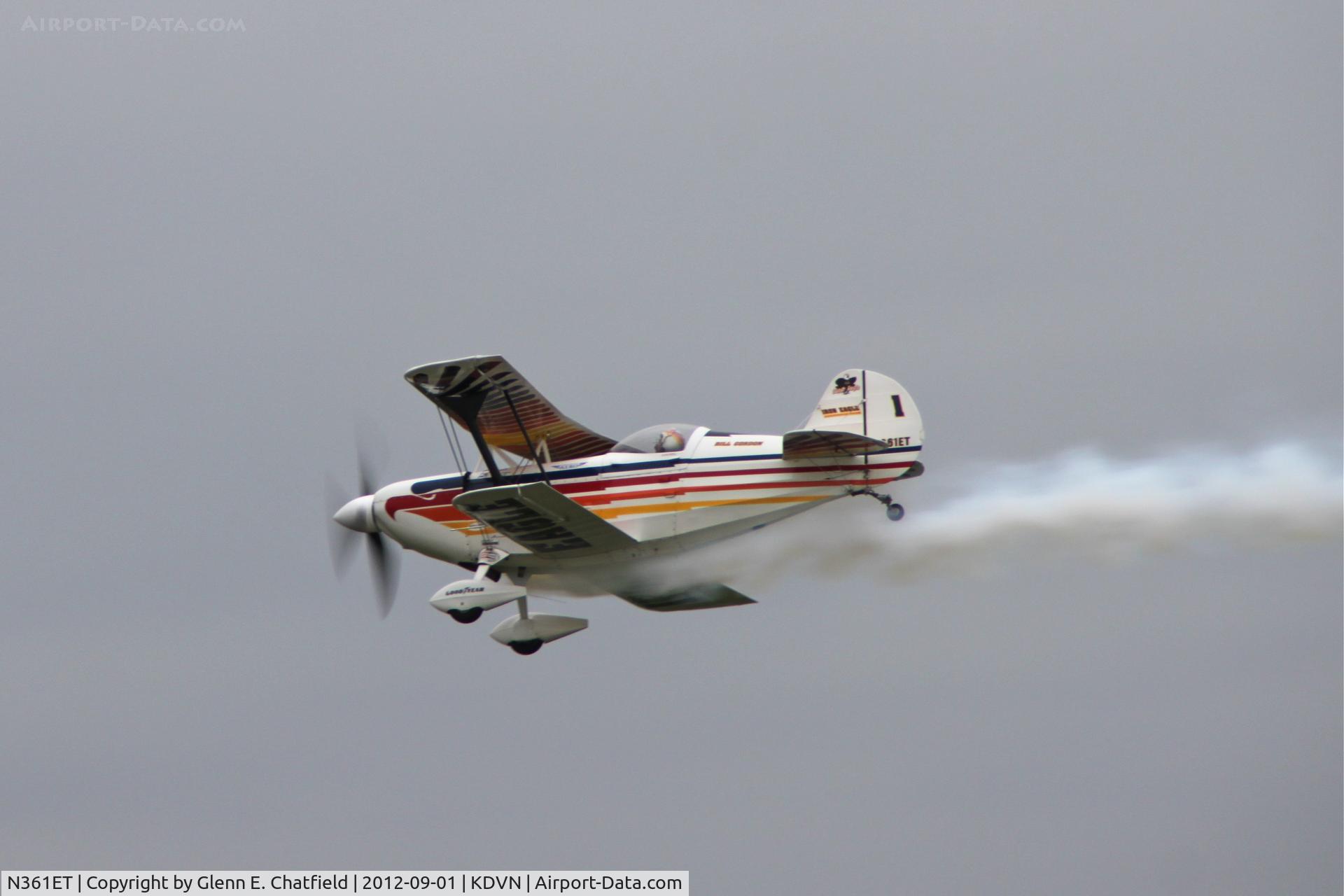 N361ET, 1995 Christen Eagle II C/N 437, Quad Cities Air Show
