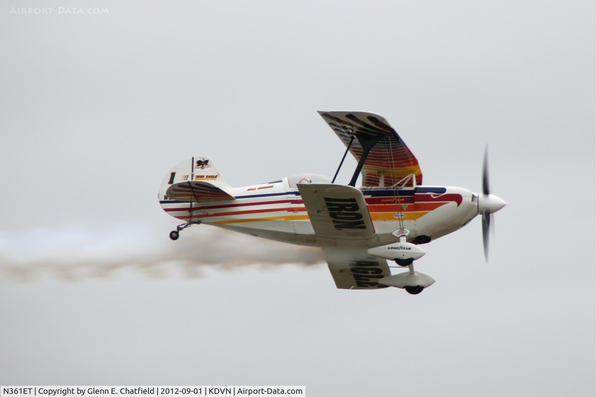 N361ET, 1995 Christen Eagle II C/N 437, Quad Cities Air Show