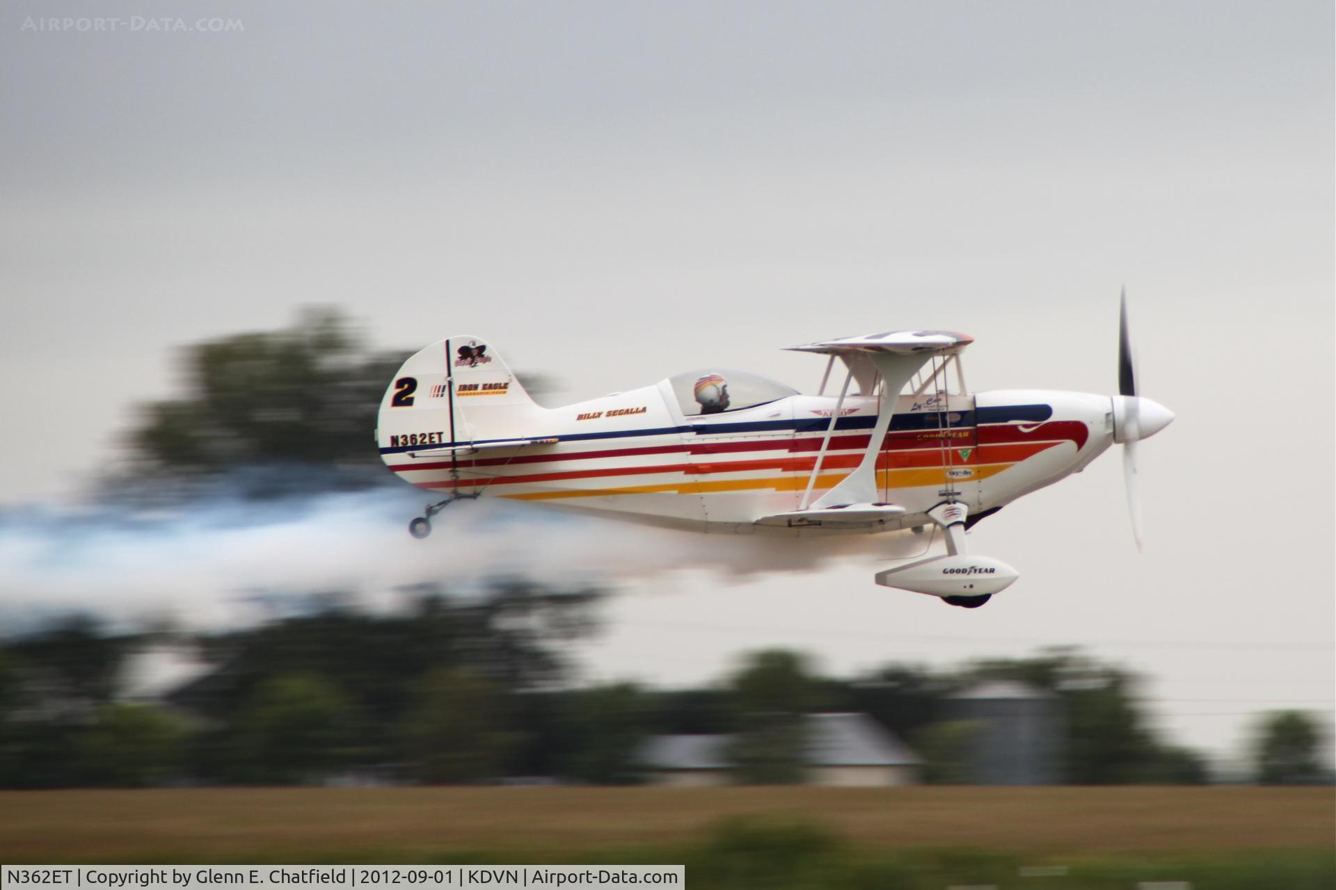 N362ET, 1982 Christen Eagle II C/N LYNN 0001, Quad Cities Air Show