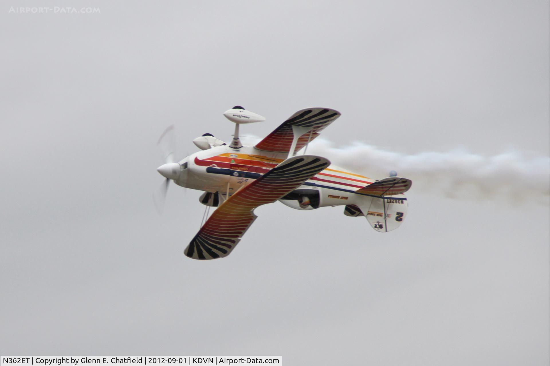 N362ET, 1982 Christen Eagle II C/N LYNN 0001, Quad Cities Air Show