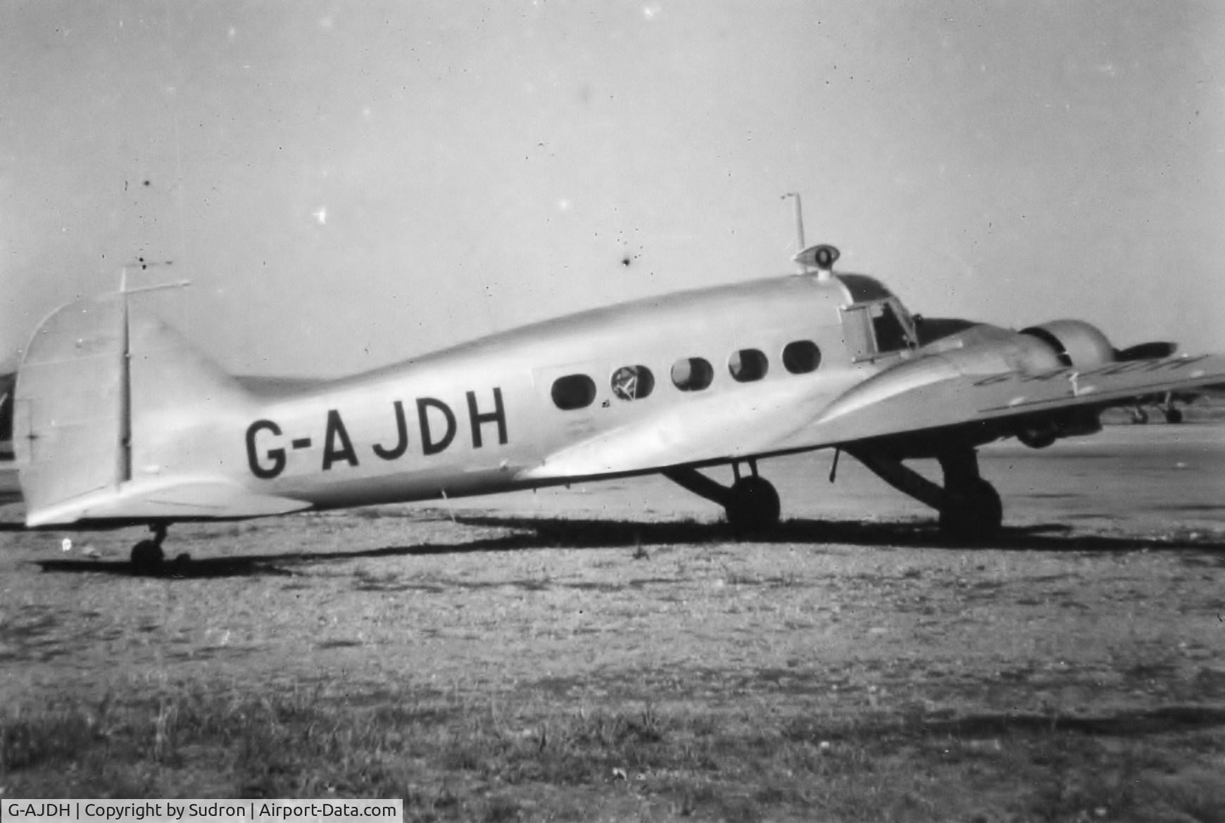 G-AJDH, 1946 Avro 652A Anson C.19 Series 2 C/N VL336, Avro Anson, Ankara, Turkey