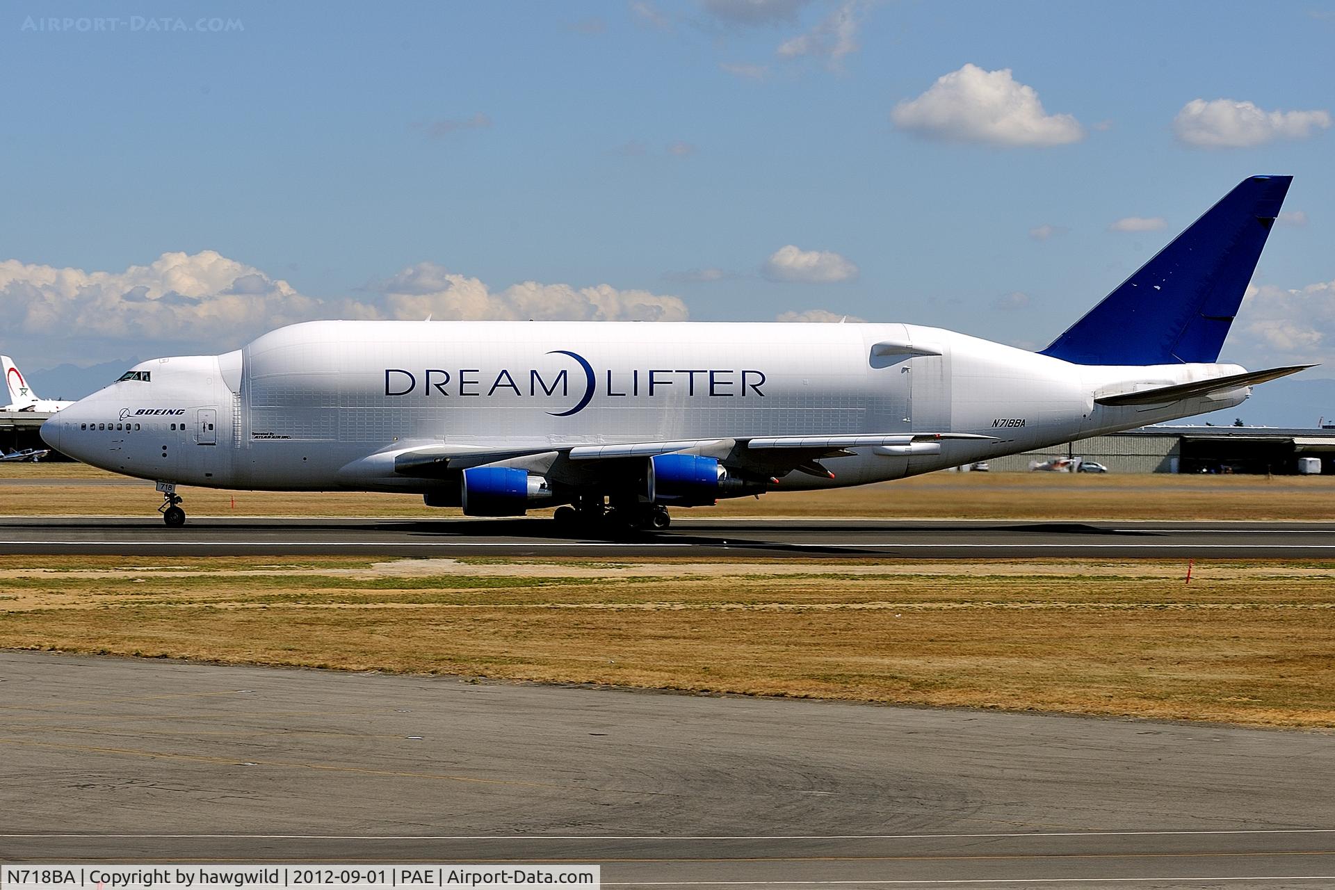 N718BA, 1992 Boeing 747-4H6 C/N 27042, Boeing Dream Lifter
