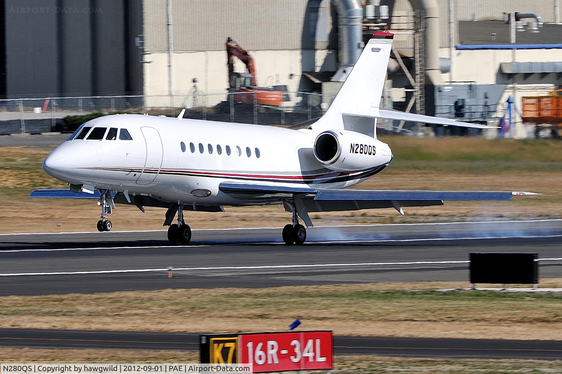 N280QS, 2002 Dassault Falcon 2000 C/N 181, Dassault Falcon 2000