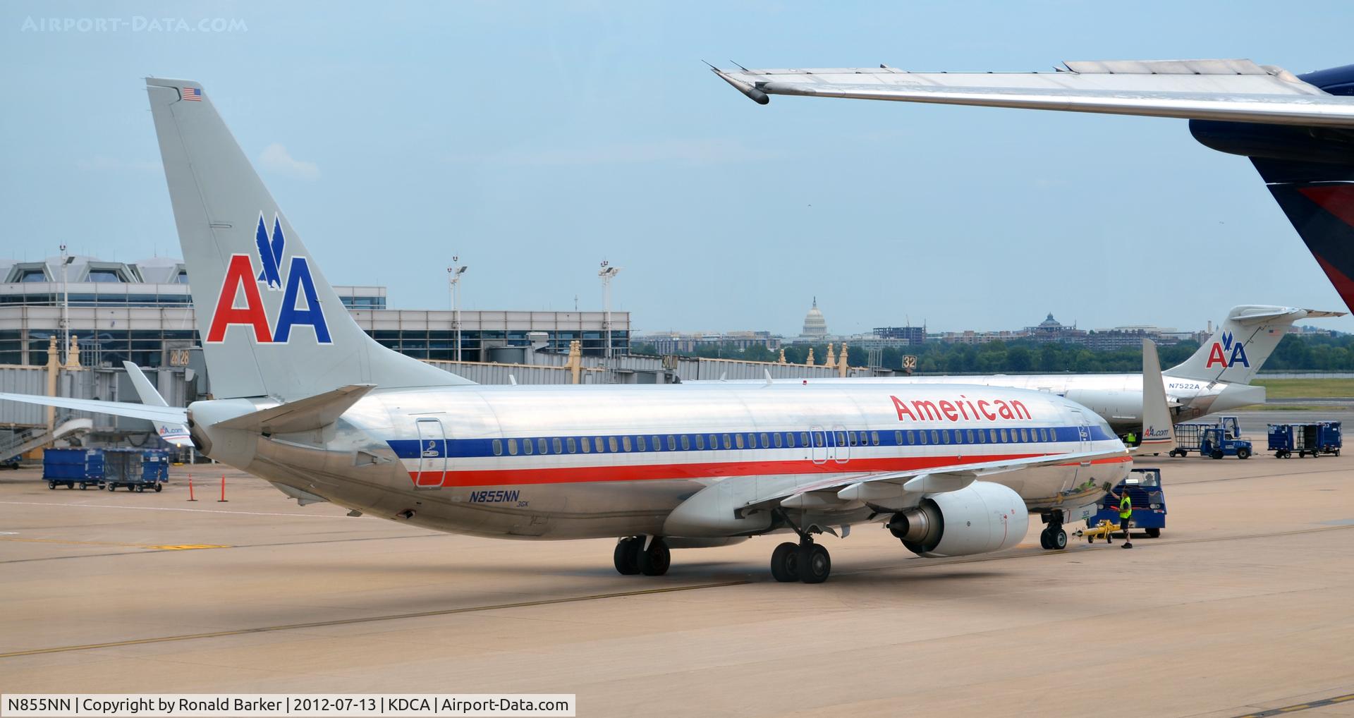 N855NN, 2010 Boeing 737-823 C/N 40582, DCA, VA