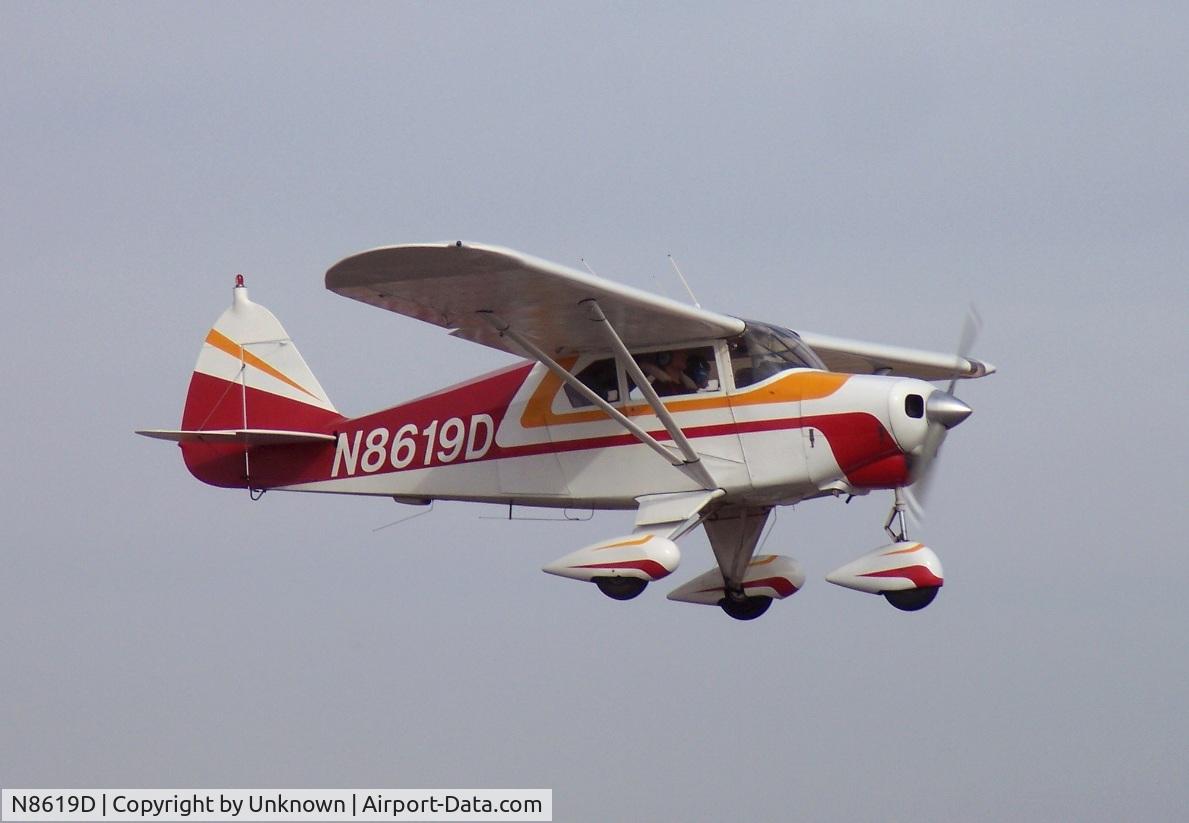 N8619D, 1957 Piper PA-22-160 Tri Pacer C/N 22-5822, Unknown