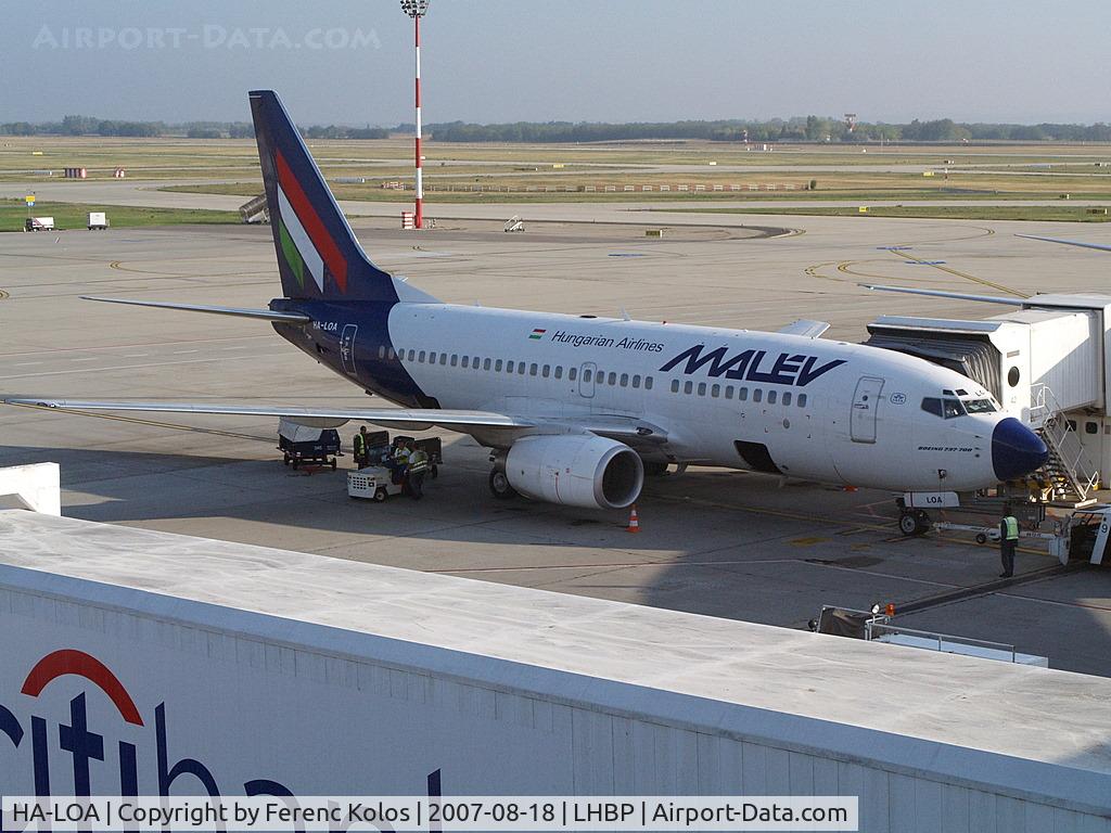 HA-LOA, 2003 Boeing 737-7Q8 C/N 28254, Ferihegy