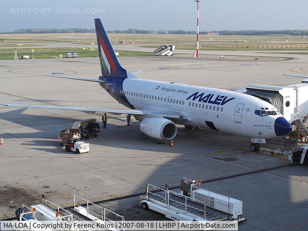 HA-LOA, 2003 Boeing 737-7Q8 C/N 28254, Ferihegy