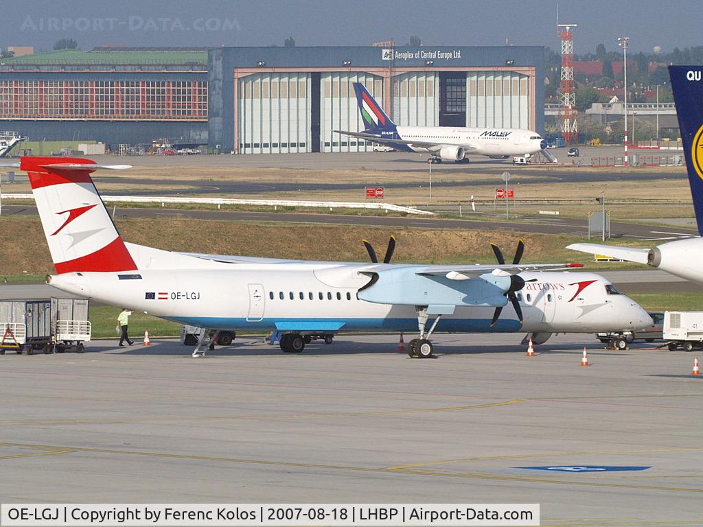 OE-LGJ, 2005 De Havilland Canada DHC-8-402Q Dash 8 C/N 4104, Ferihegy