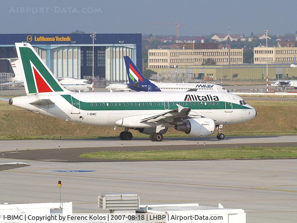 I-BIMC, 2003 Airbus A319-112 C/N 2057, Ferihegy