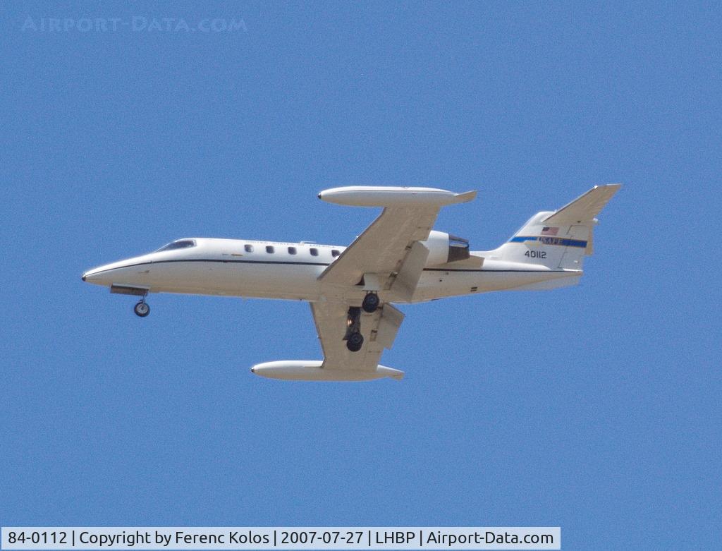 84-0112, 1994 Gates Learjet C-21A C/N 35A-558, Ferihegy