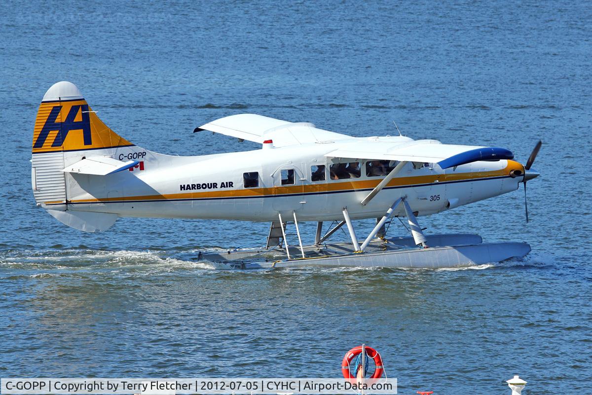 C-GOPP, 1959 De Havilland Canada DHC-3 Turbo Otter C/N 355, Dehavilland DHC-3, c/n: 355 the former 59-2217 at Coal Harbour