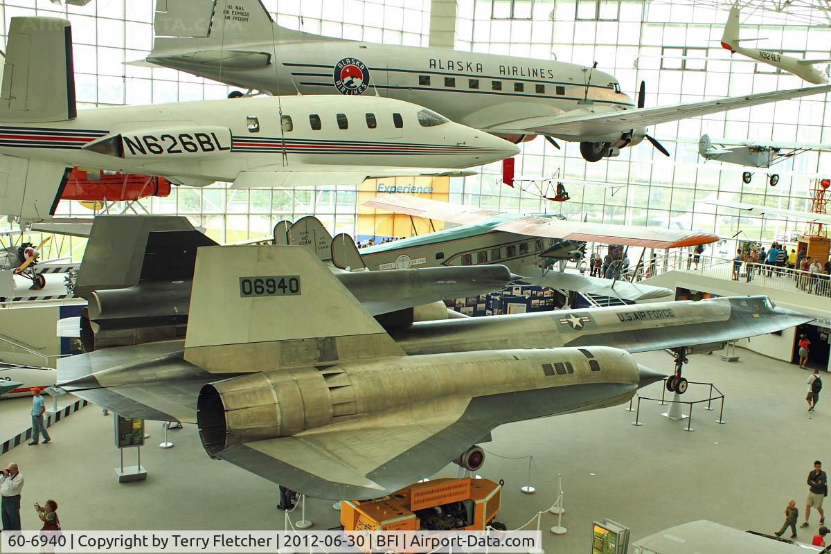 60-6940, 1962 Lockheed A-11 Blackbird C/N 134, 1962 Lockheed A-11 Blackbird, c/n: 134 at Seattle Museum of Flight