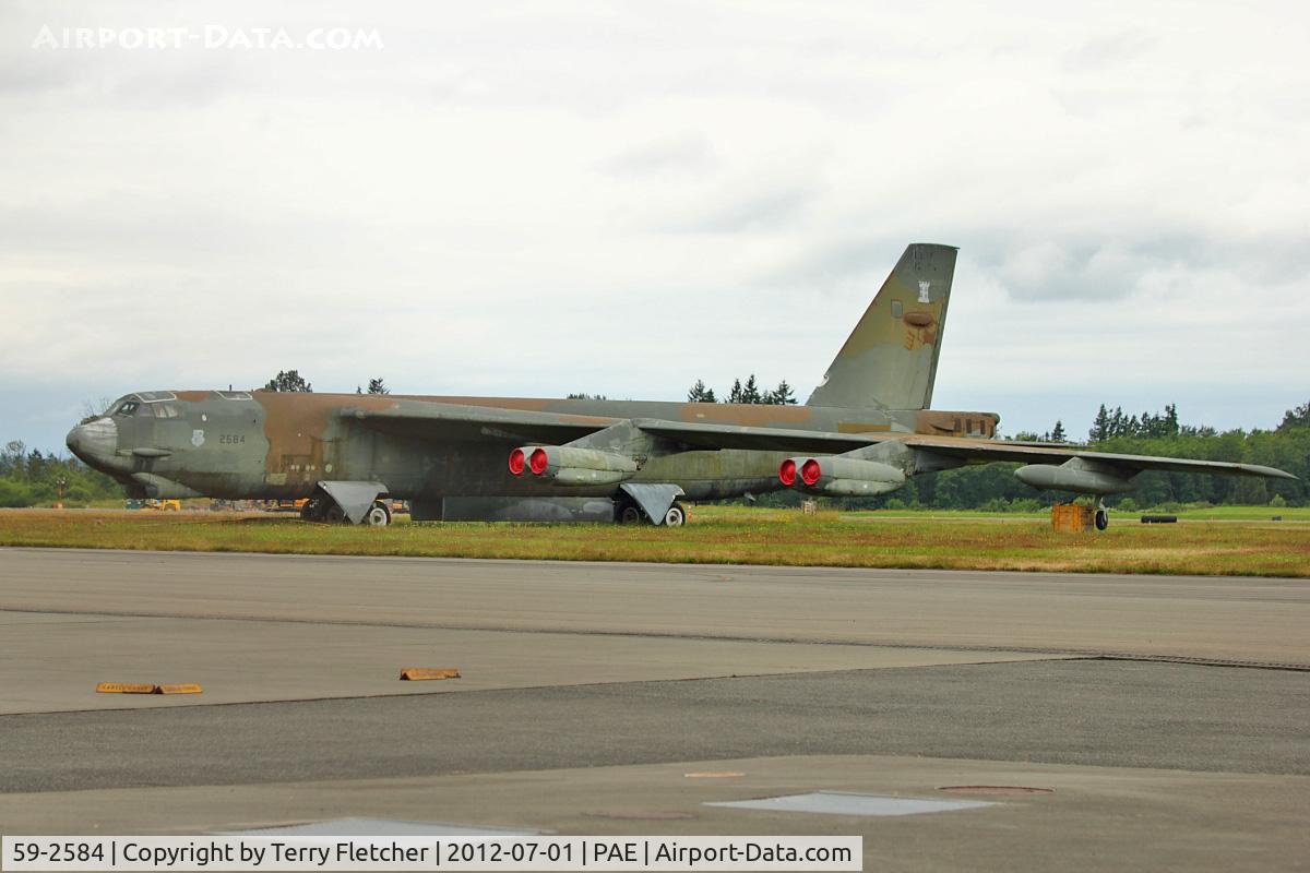 59-2584, 1959 Boeing B-52G Stratofortress C/N 464347, Boeing B-52G Stratofortress, c/n: 464347 awaiting restoration at Paine Field