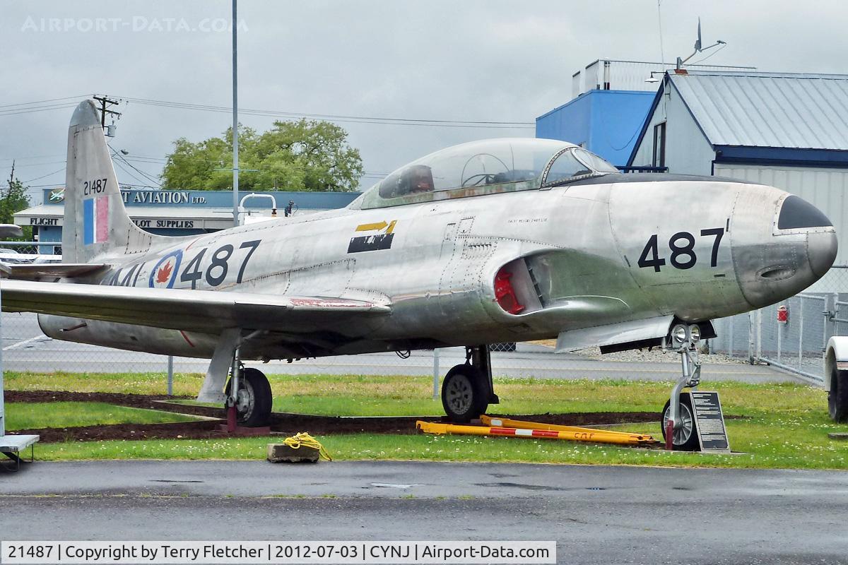 21487, Canadair T-33AN Silver Star 3 C/N T33-487, Canadair T-33AN Silver Star 3, c/n: T33-487