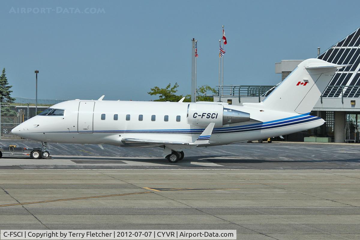 C-FSCI, 2007 Bombardier Challenger 605 (CL-600-2B16) C/N 5717, 2007 Bombardier CL-600-2B16, c/n: 5717