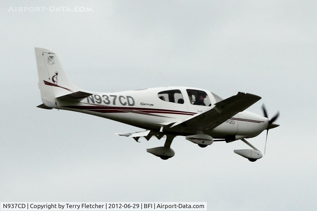 N937CD, 2002 Cirrus SR20 C/N 1249, 2002 Cirrus Design Corp SR20, c/n: 1249