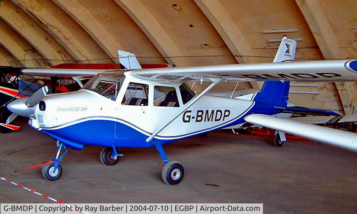 G-BMDP, 1973 Partenavia P-64B Oscar 200 C/N 08, Partenavia P.64 Oscar B-200 [08] Kemble~G 10/07/2004