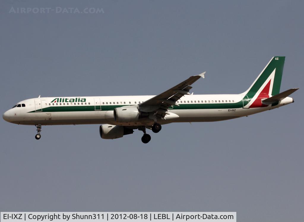 EI-IXZ, 1998 Airbus A321-112 C/N 848, Landing rwy 25R