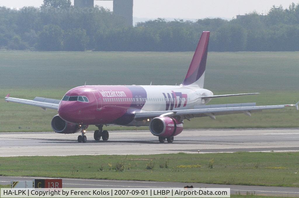 HA-LPK, 2007 Airbus A320-232 C/N 3143, Ferihegy