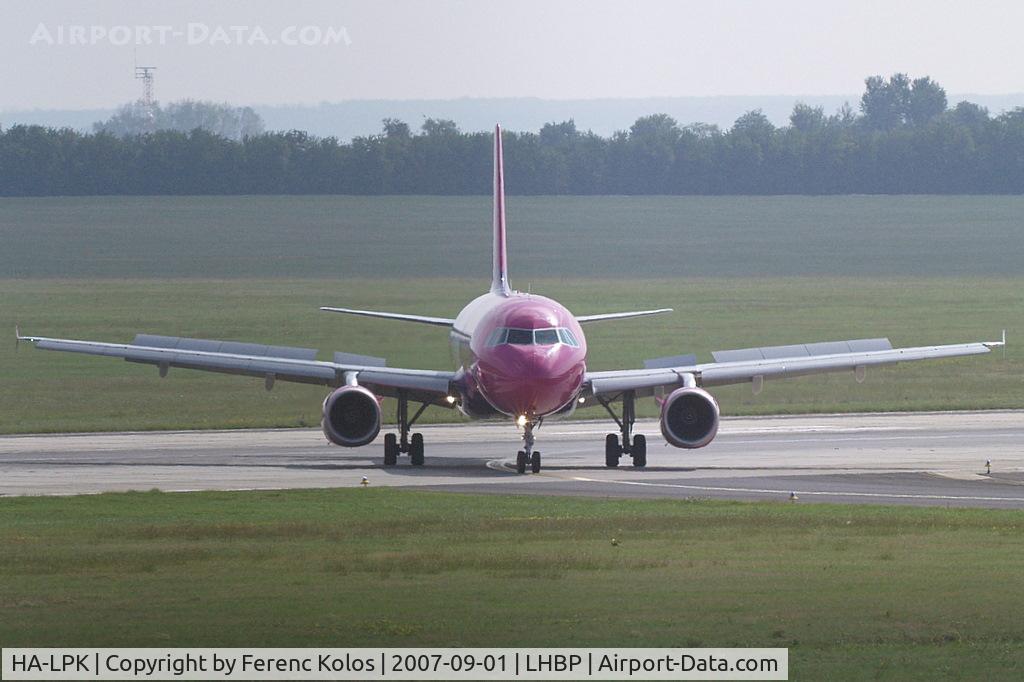 HA-LPK, 2007 Airbus A320-232 C/N 3143, Ferihegy